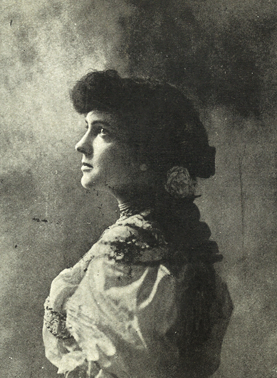 Porträt Delmira Agustini