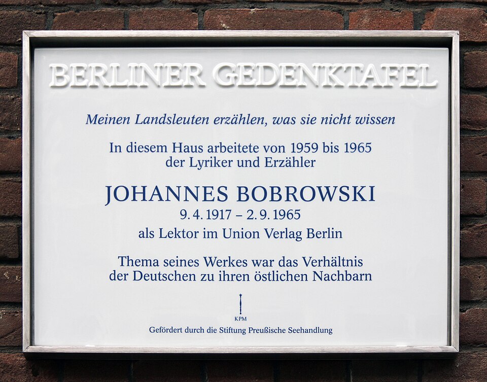 Porträt Johannes Bobrowski
