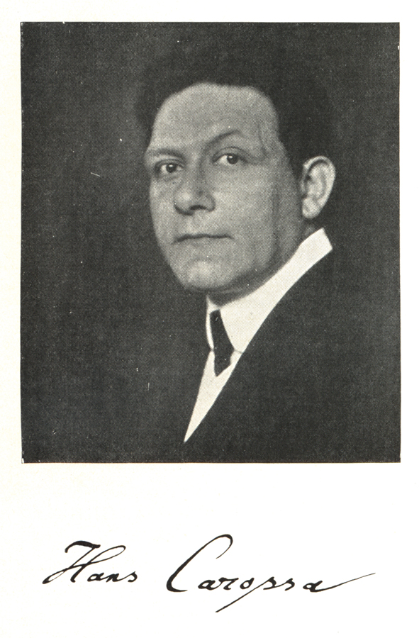 Porträt Hans Carossa