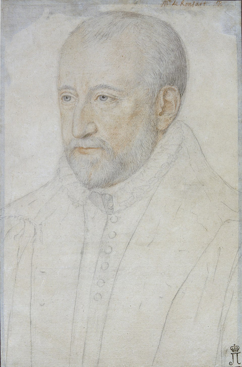 Porträt Pierre de Ronsard