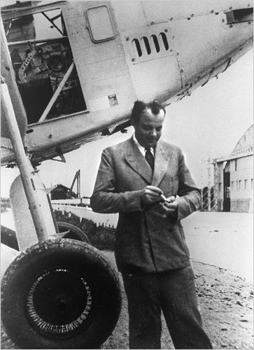 Porträt Antoine de Saint-Exupéry