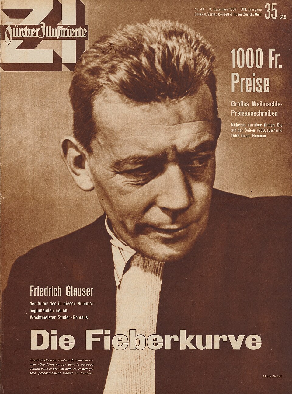 Porträt Friedrich Glauser