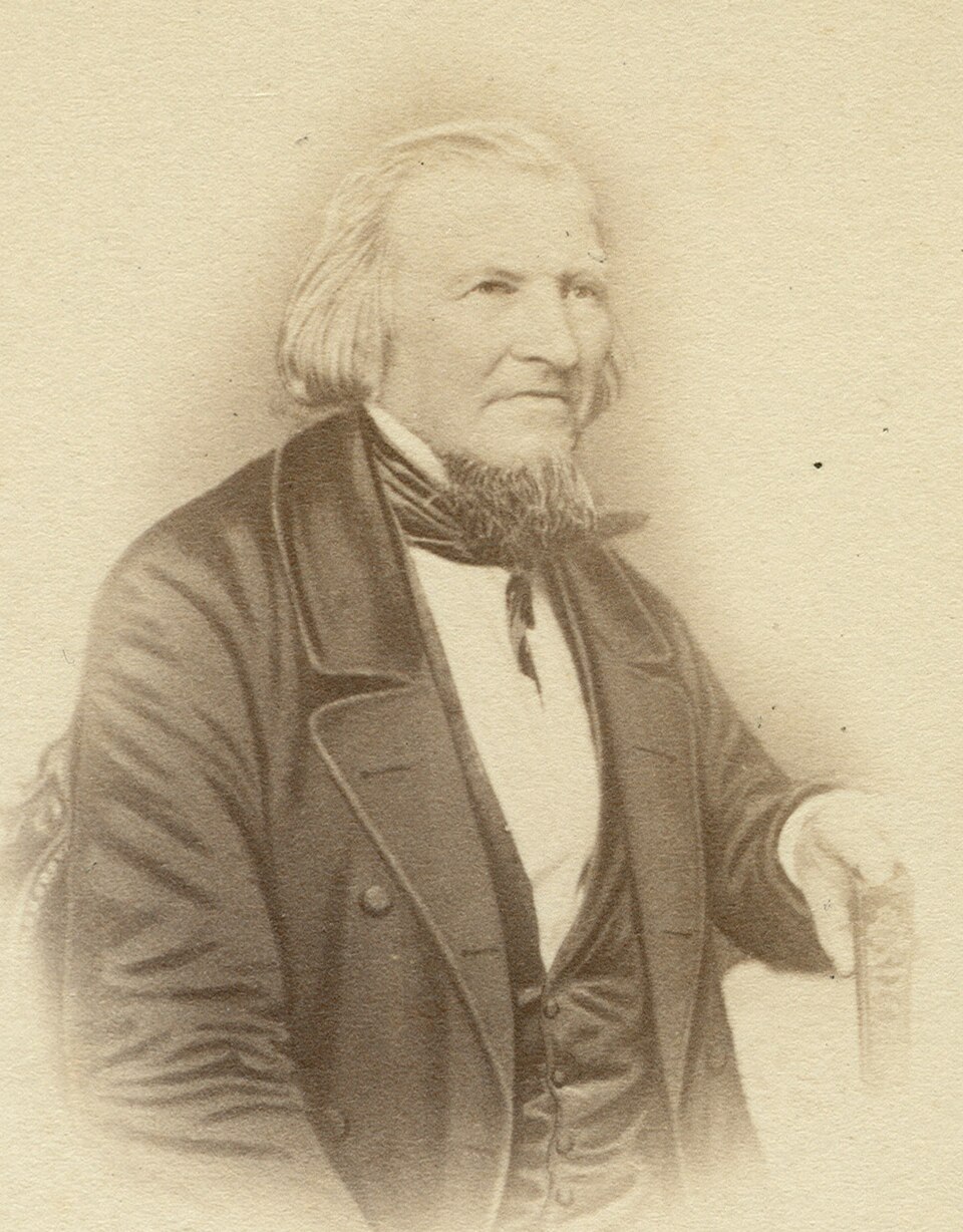 Porträt August Heinrich Hoffmann von Fallersleben