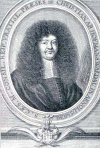 Porträt Christian Hoffmann von Hoffmannswaldau