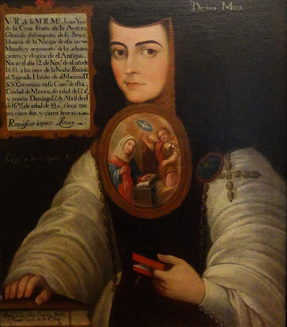 Porträt Juana Inés de la Cruz