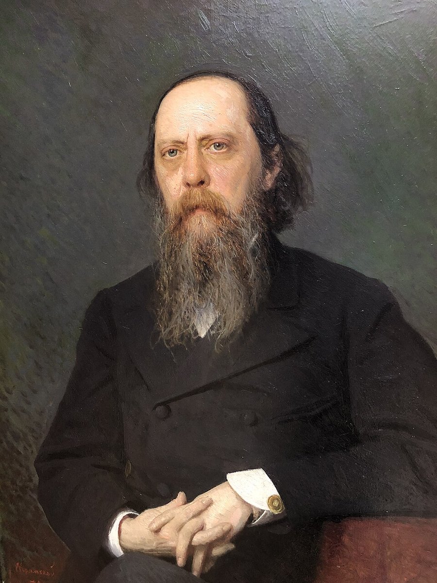Porträt Michail Jewgrafowitsch Saltykow-Schtschedrin