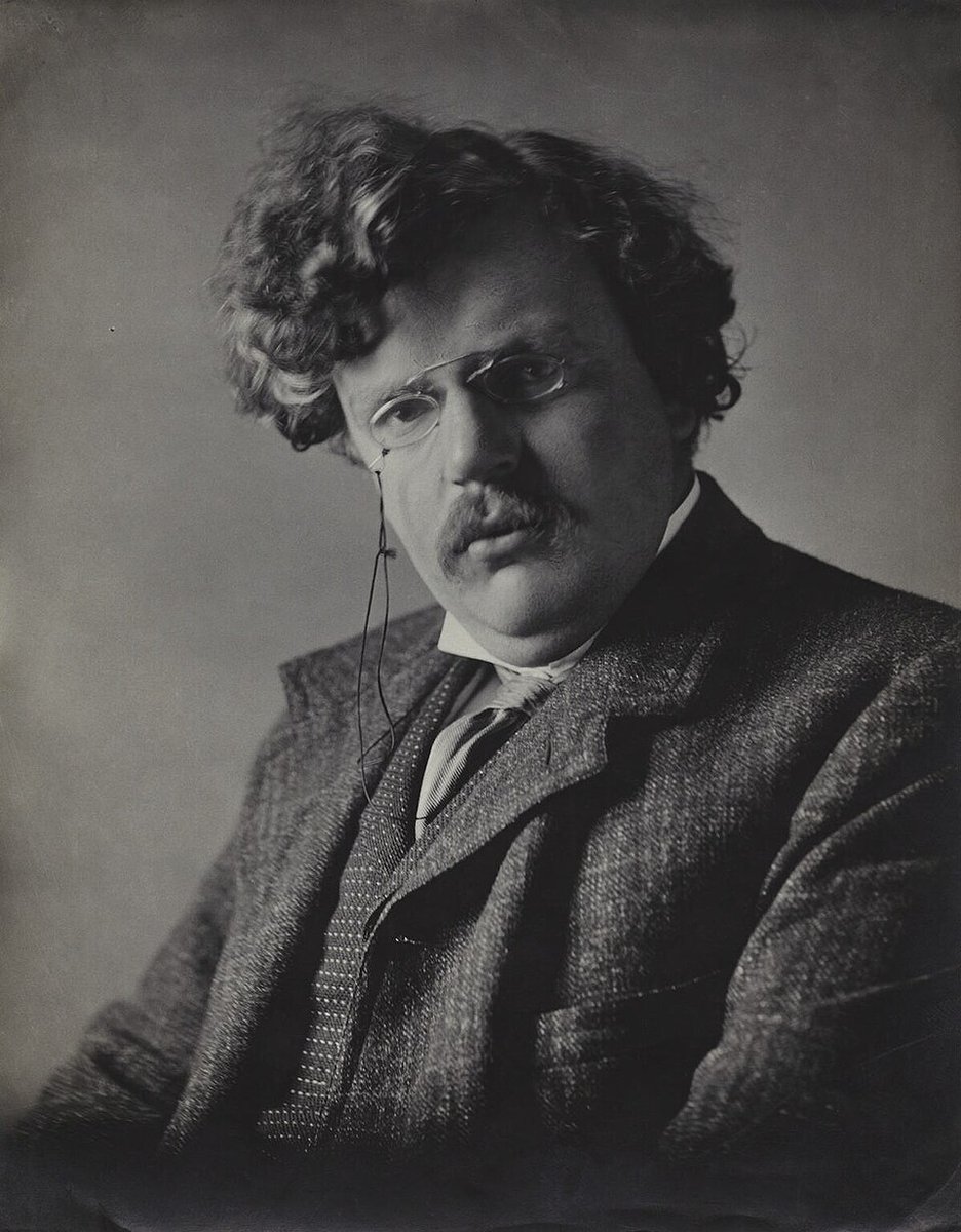 Porträt G. K. Chesterton