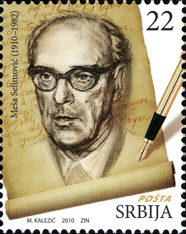 Porträt Mehmed Meša Selimović