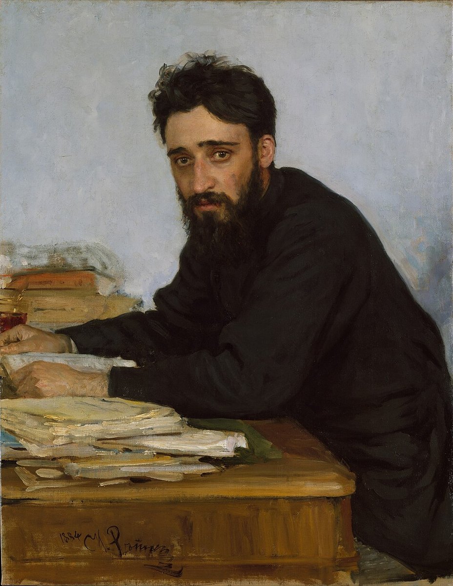 Porträt Wsewolod Michailowitsch Garschin