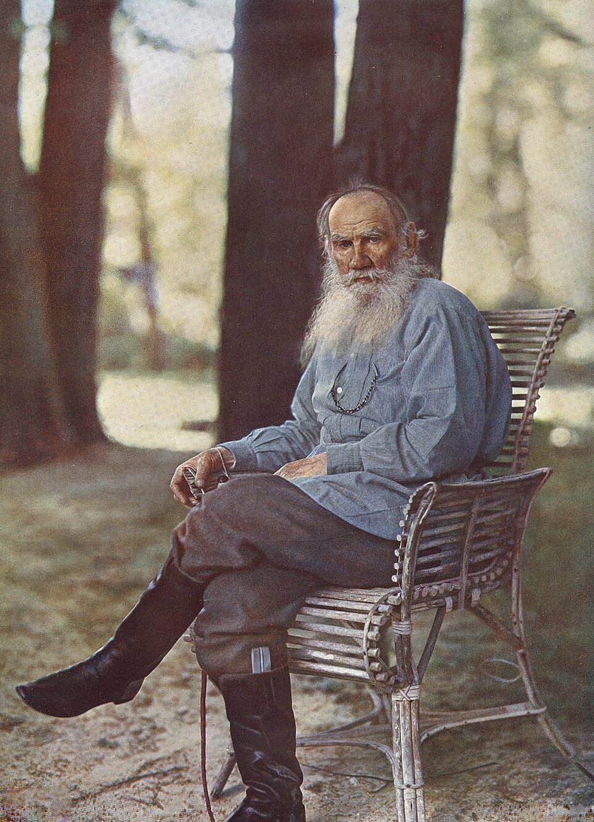 Porträt Lew Nikolajewitsch Tolstoi