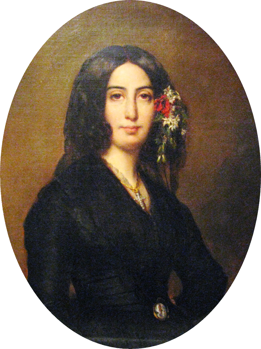 Porträt George Sand