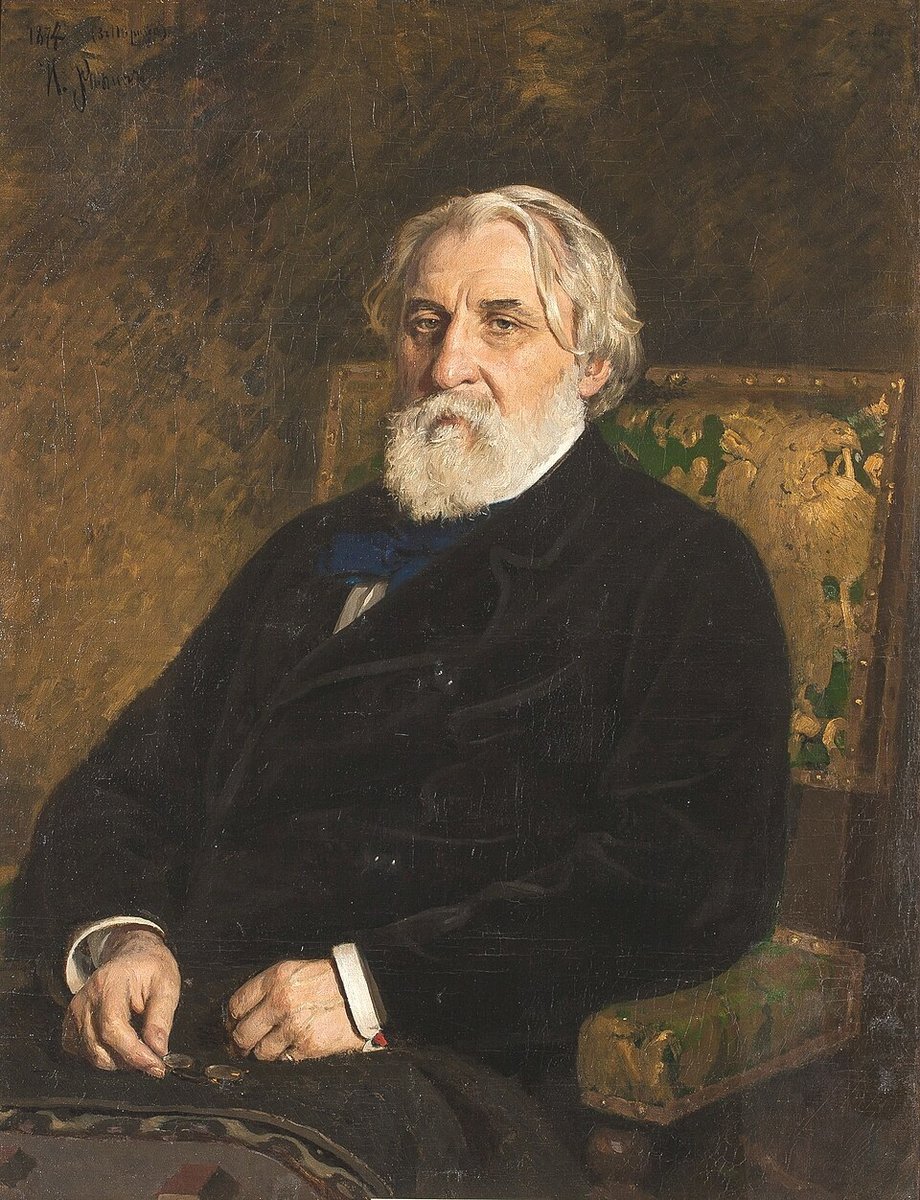Porträt Iwan Sergejewitsch Turgenew