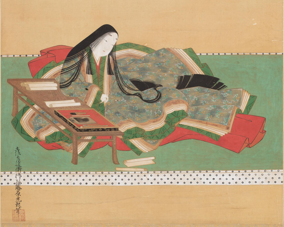 Porträt Murasaki Shikibu