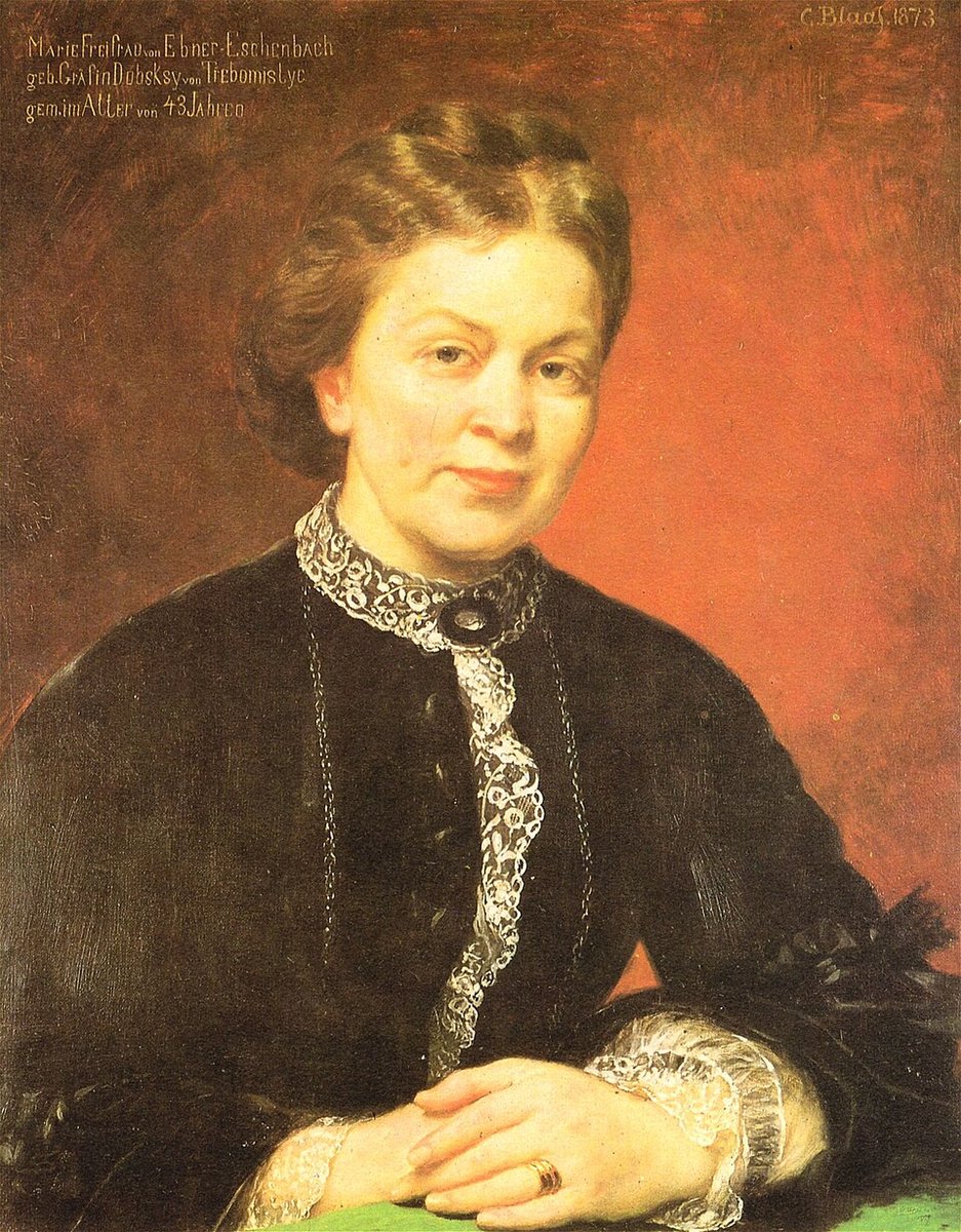 Porträt Marie von Ebner-Eschenbach