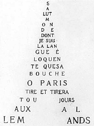 Cover Calligrammes