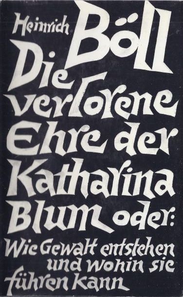 Cover Die verlorene Ehre der Katharina Blum