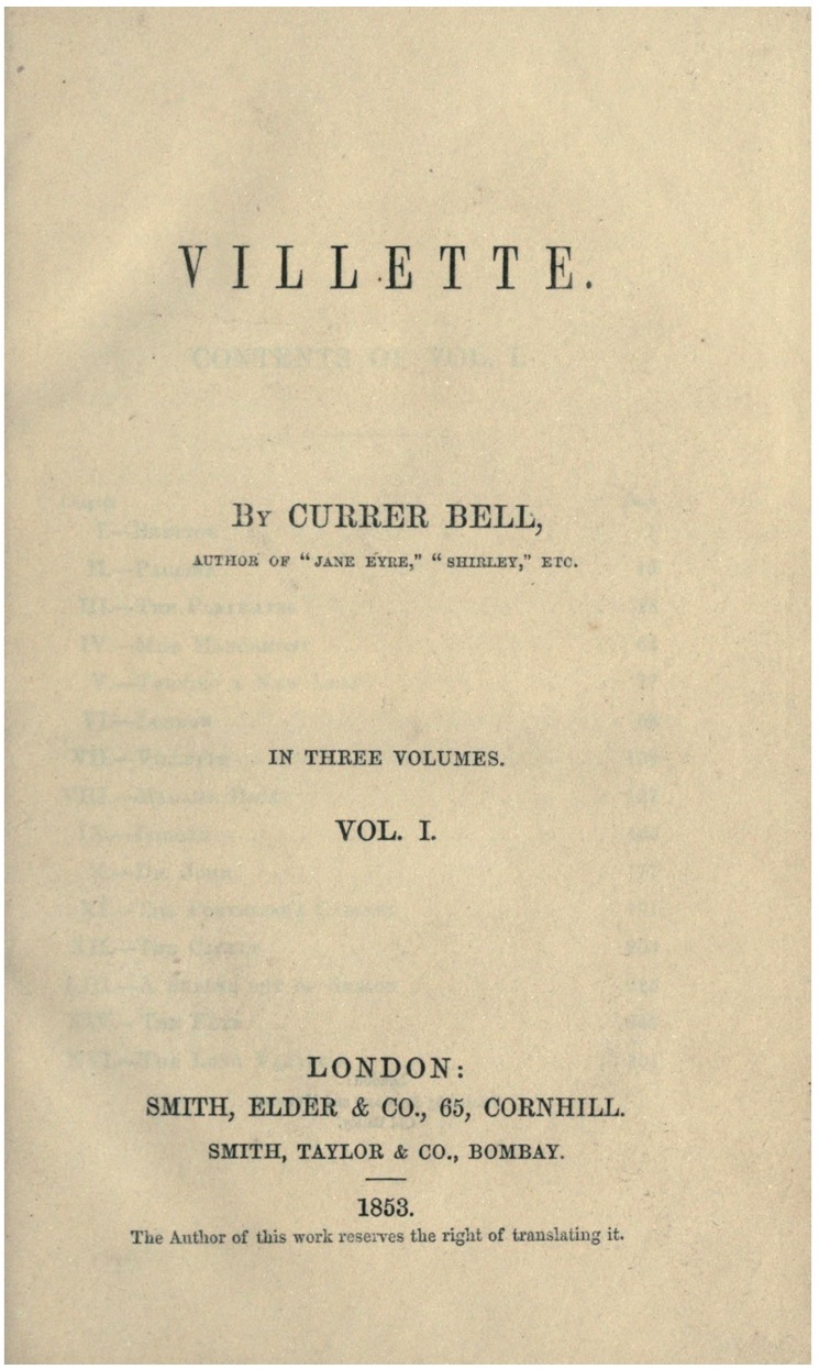 Cover Villette