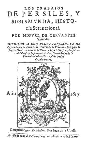 Cover Die Leiden des Persiles und der Sigismunda