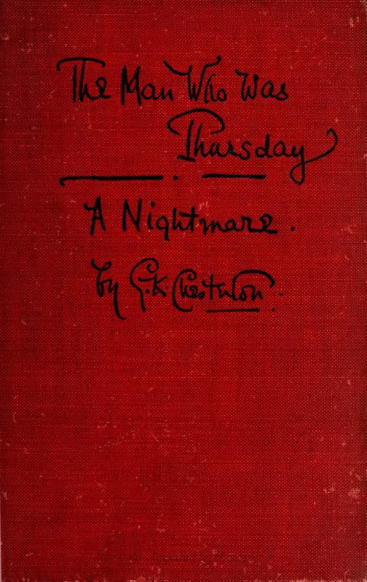 Cover The Man Who Was Thursday