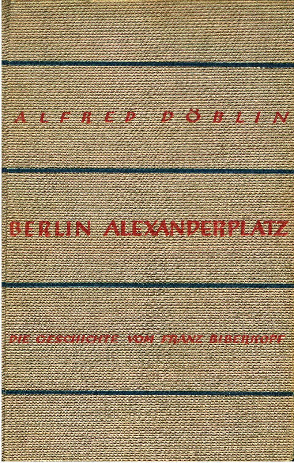 Cover Berlin Alexanderplatz