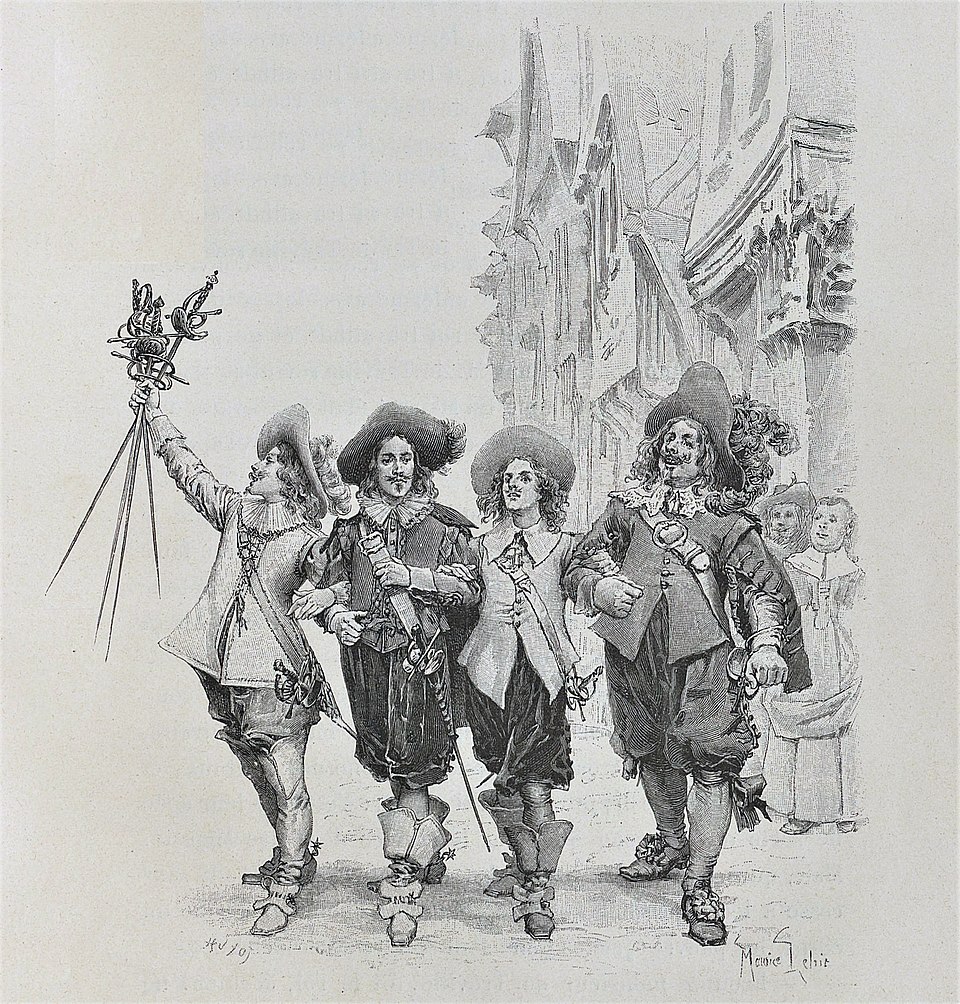 Cover Die drei Musketiere