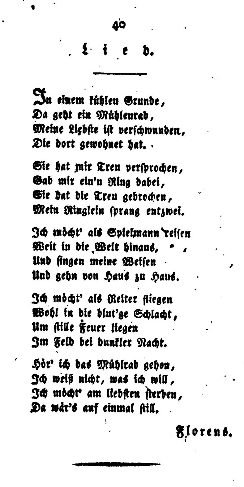 Cover Das zerbrochene Ringlein