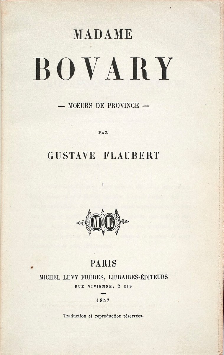 Cover Madame Bovary