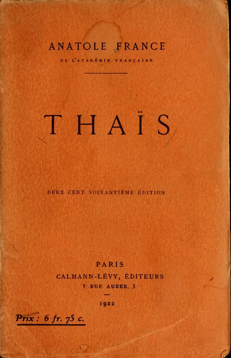 Cover Thaïs