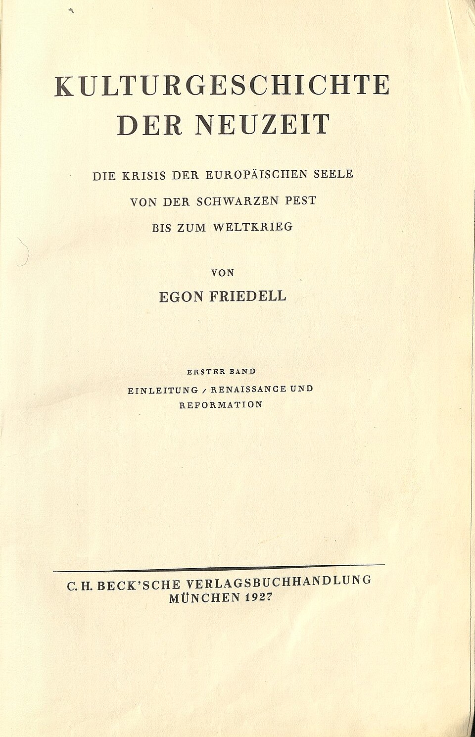 Cover Kulturgeschichte der Neuzeit