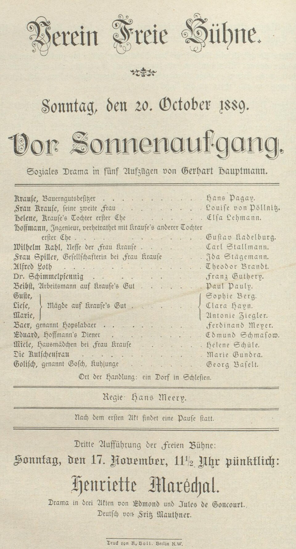 Cover Vor Sonnenaufgang