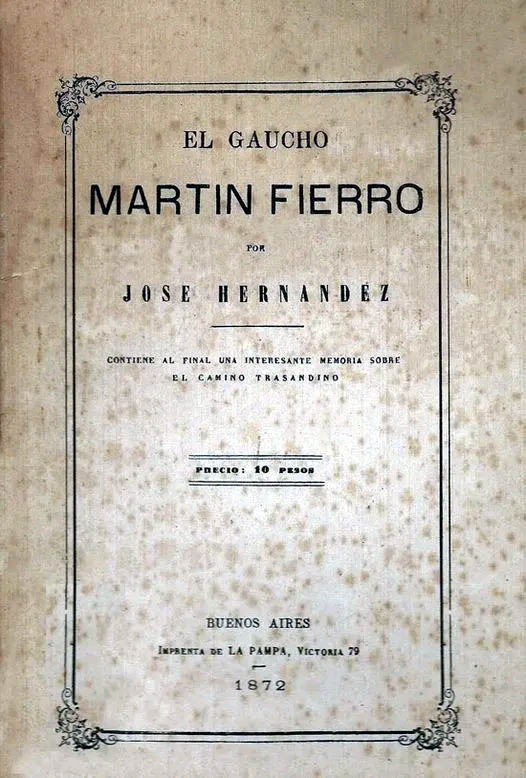 Cover Martín Fierro