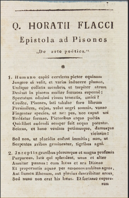 Cover Ars poetica
