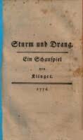 Cover Sturm und Drang