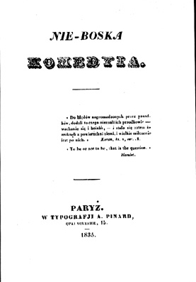 Cover Die ungöttliche Komödie