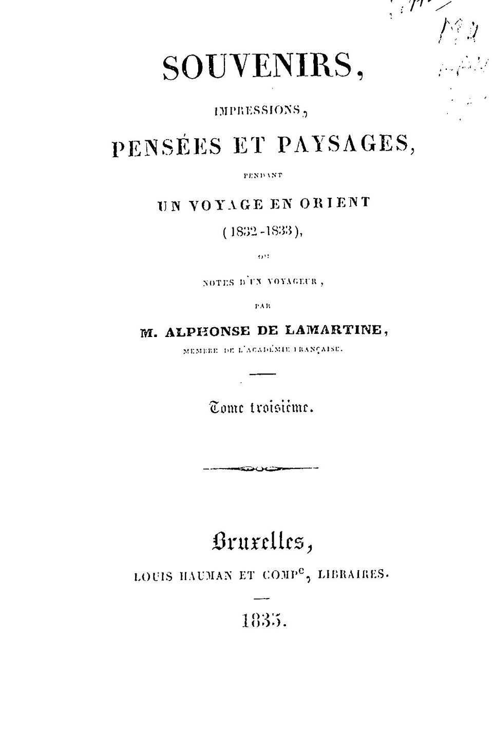 Cover Voyage en Orient
