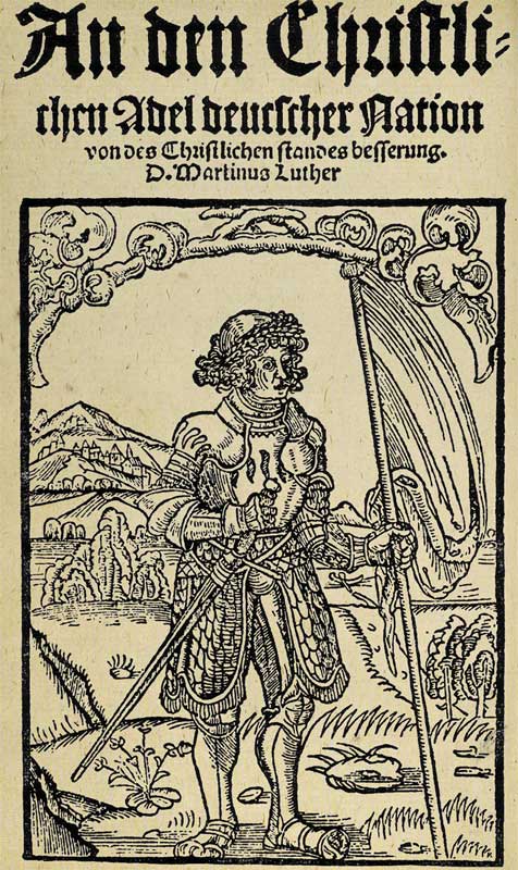Cover An den christlichen Adel deutscher Nation