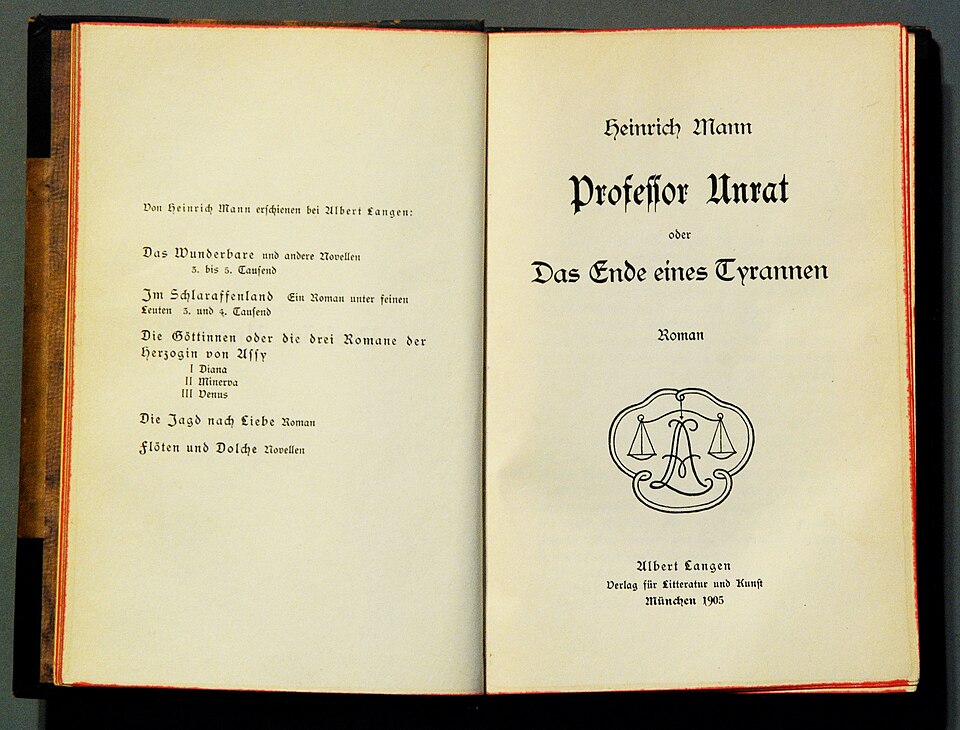Cover Professor Unrat