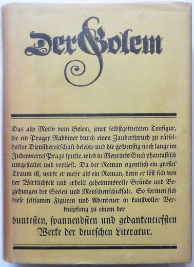 Cover Der Golem