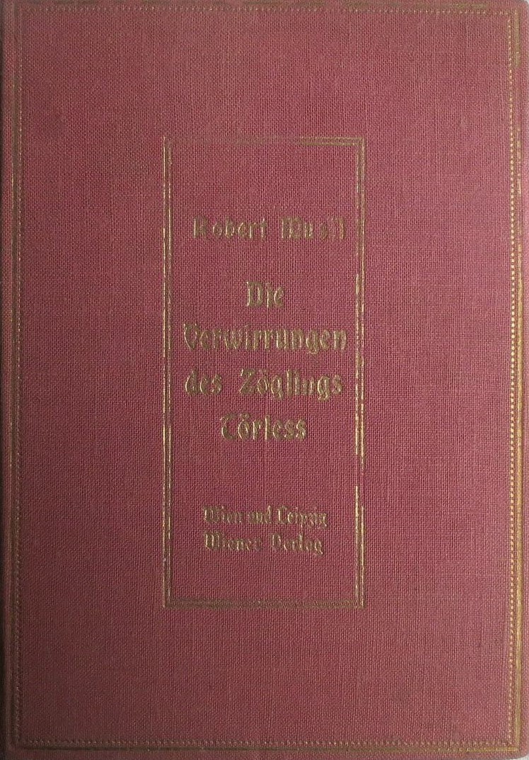 Cover Die Verwirrungen des Zöglings Törleß
