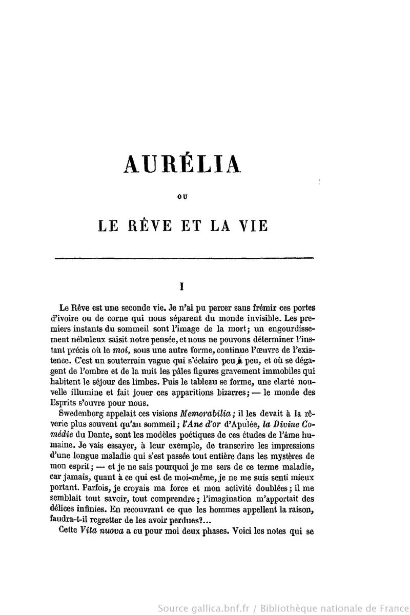 Cover Aurelia oder der Traum und das Leben