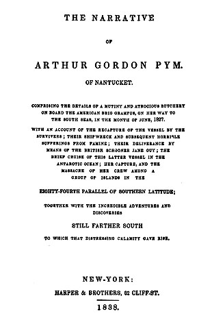 Cover Der Bericht des Arthur Gordon Pym
