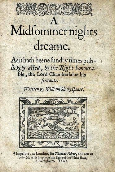 Cover Ein Sommernachtstraum