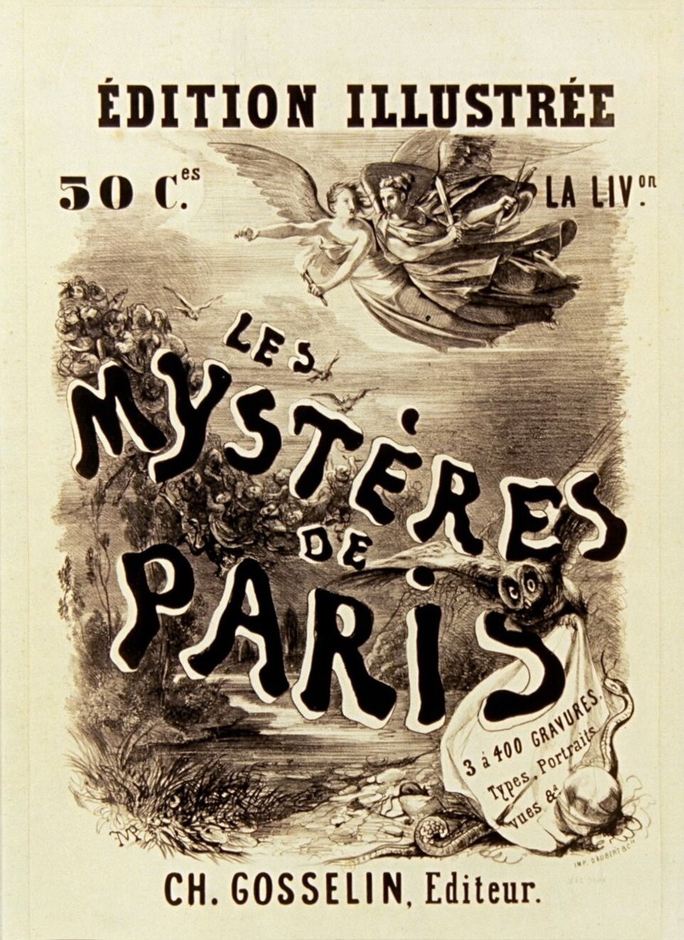 Cover Die Geheimnisse von Paris