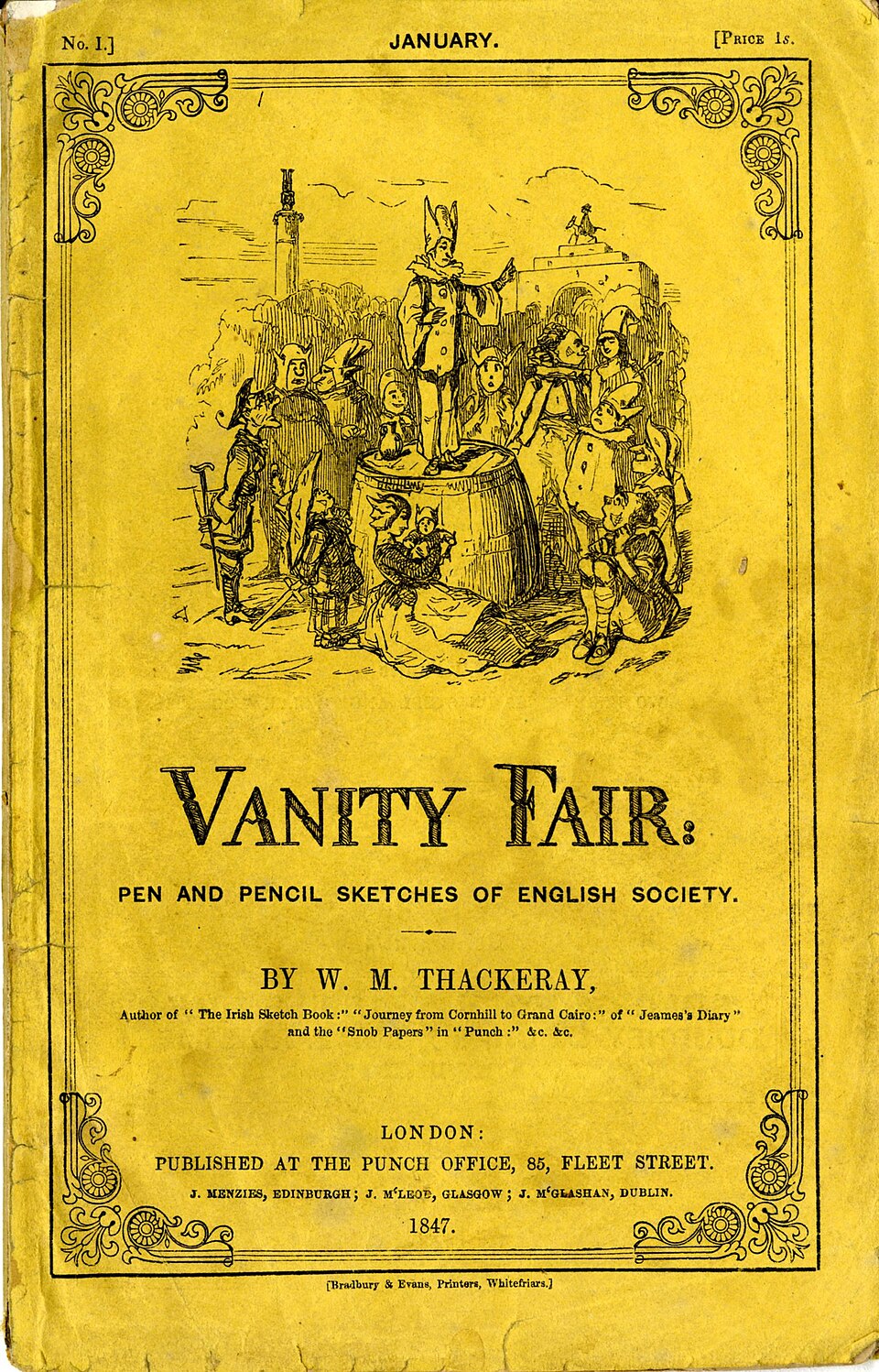 Cover Jahrmarkt der Eitelkeit