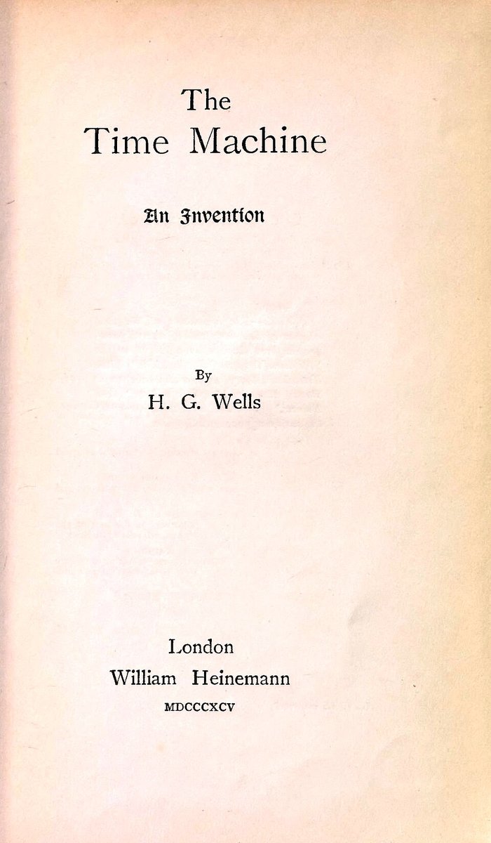Cover Die Zeitmaschine